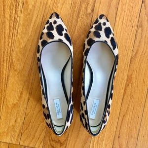 Super cute leopard pointed flats - Cole Haan 7.5